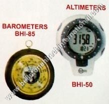 Altimeters & barometers