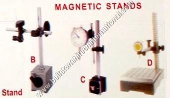 Magnetic Stand - Steel 50x50 mm Base, 150-300 mm Height | Stable Base, Adjustable Height, Secure Magnetic Grip