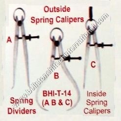 Outside spring calipers