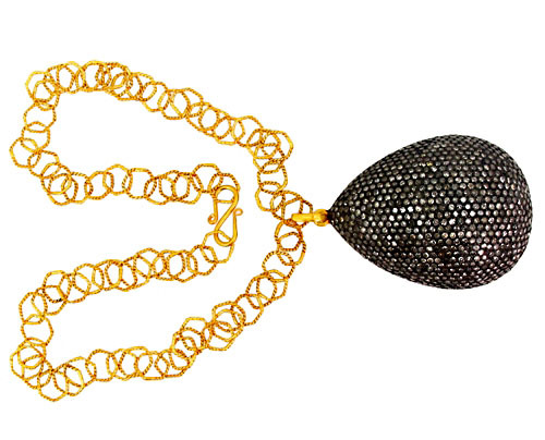 Gold Diamond Necklace Jewelry