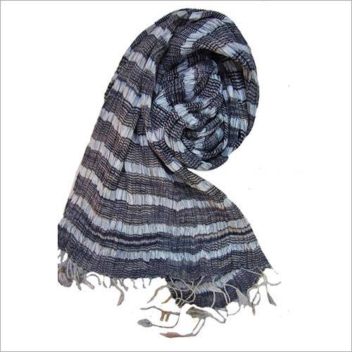 Beautiful Designer Silk Scarf - Silk, Medium Length | Black And White Color For Daily Use In Rainy, Spring, Summer, And Winter Seasons