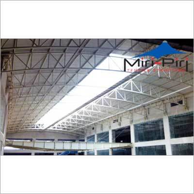 White And Silver A  Prefabricated Skylight Sheds