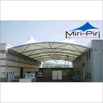 Cream Tensile Membrane Roof