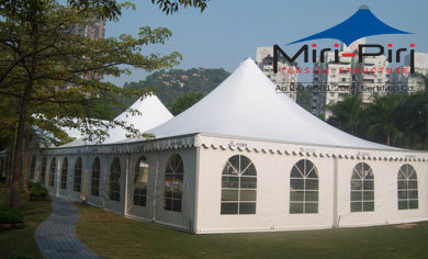 White Exhibition Events Tents