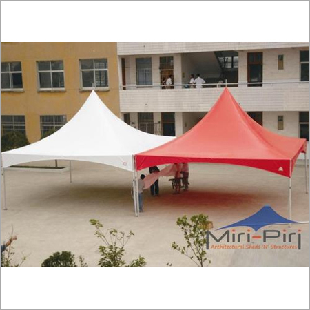 Red And White Marquee Tents