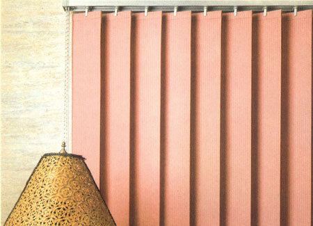 Orange Vertical Blinds