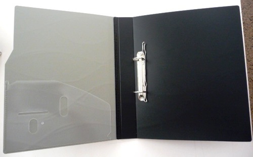 Fashionery Ring Binder, 255mm , 2-D Ring, Two color PP sheets