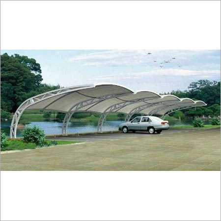 Polycarbonate Car Shed With Ms Frame