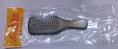 Spb Ebony Cushion Paddle Brush Small