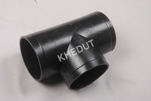 Sprinkler Tee Bare - HDPE Material, Size Options: 63MM, 75MM, 90MM, 110MM | User Friendly, Sturdy Design for Industrial & Office Applications