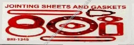 Jointing Sheets and Gaskets - Rubber, Variable Dimensions, Red, 1-3mm Thickness | Leak Prevention, Durable Seals, Easy Installation
