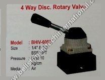 4 way disc rotary valve