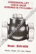 horizontal lift check valve