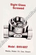 Sight Glass - Stainless Steel, Size 6057, 100 Bar, 200°C | Screwed Connection, Fluid Viewing, Easy Install, Durable Design, Precise Level