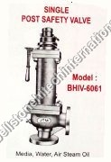 Single Post Safety Valve - Cast Iron, 15-50mm, 10 Bar, 200°C | Flanged Connection, Pressure Relief, Reliable Operation