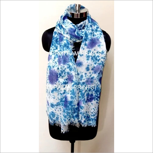 Stylish Hand Printed Voile Scarves