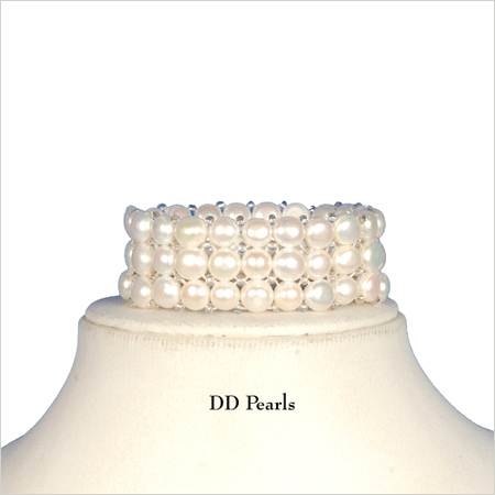 Designer Pearl Bracelet