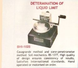 Determination of Liquid Limit