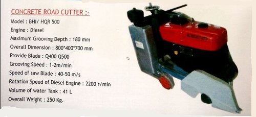 Concrete Road Cutter 