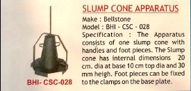 slump cone apparatus 