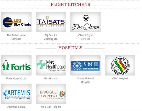 FLIGHT KITCHENS AND HOSPITALS 