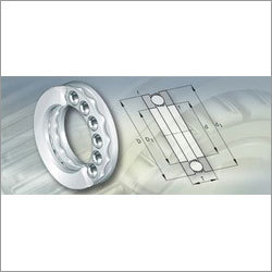 Axial deep groove ball bearings