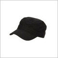 Military Black Peaked Hat
