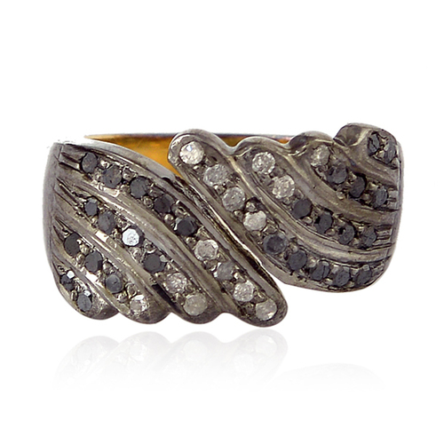 Pave Diamond Designer Fashion Ring Jewelry