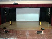 Motorized Auditorium Curtain
