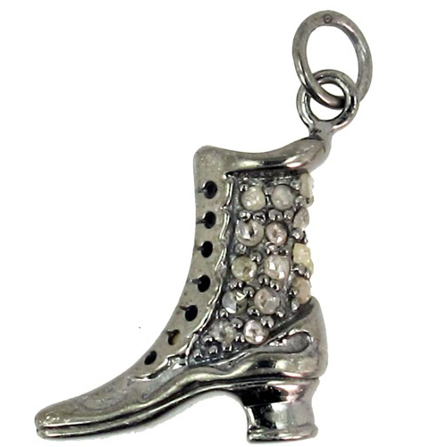 Sterling Silver Diamond Pendant