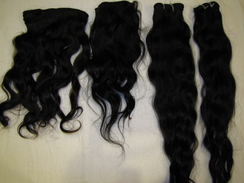 Natural Machine Weft Remy Hair