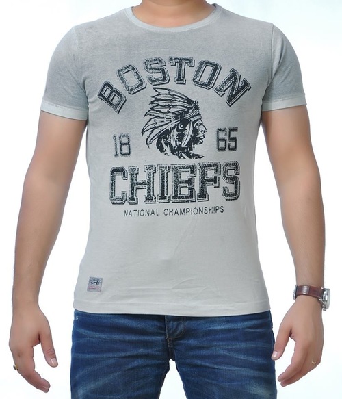 T Shirt - Cotton, Size M, White | Soft Fabric, Stylish Design, Durable, Comfortable Fit, Breathable, Screen Print