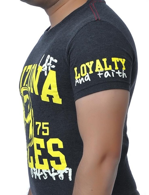 T Shirt - Cotton, Multiple Sizes, Black | Soft Fabric, Stylish Graphic Print, Comfortable Fit, Breathable Material
