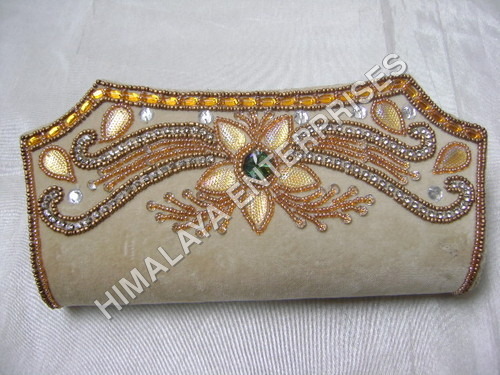BEADED CLUTCH BAG