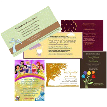 Invitation Cards Printing