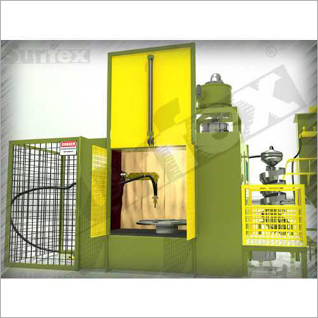Robotic Shot Peening Machine