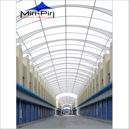 White Polycarbonate Walkway Sheds Structure