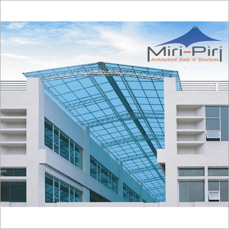 Sky Blue Polycarbonate Canopies