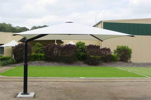 White Tensile Membrane Outdoor Umbrellas