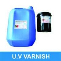 Uv Varnish - Pvc Material, 5 Kg Packaging Size, Transparent Color | Gloss Finish For Effective Photo Protection