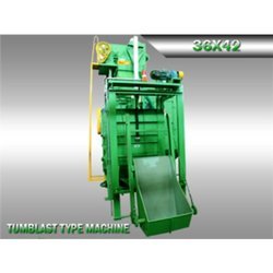 Tumblast 36x42 Type Machine - Steel, 36x42 Inches, 10Hp Motor | High Efficiency, Durable Design, Easy Operation, Emergency Stop