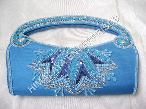 BEADED CLUTCH BAG