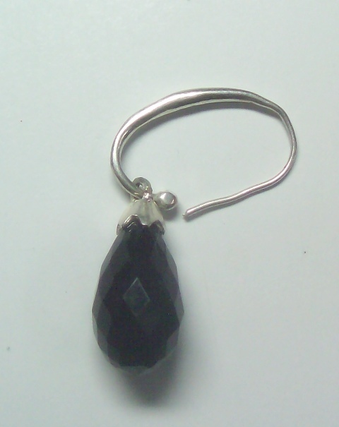 Black Onyx Drop Earrings