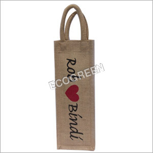 Designer Jute Bottle Bag