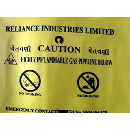 Gas Pipe Line Warning Tape