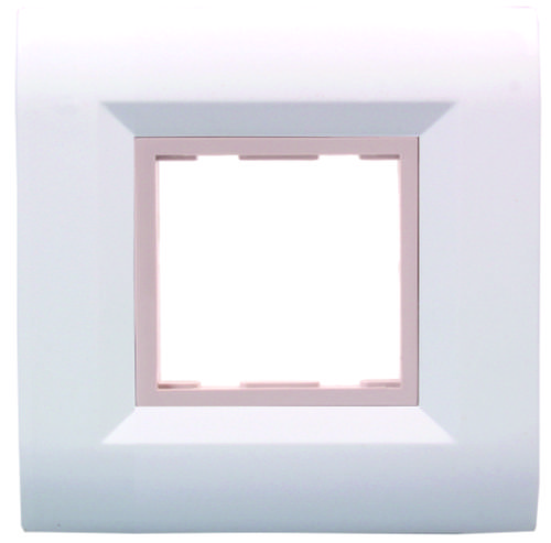 2 MODULE WOOD COVER PLATE