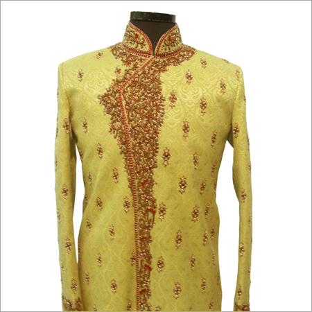 Embroidered Groom Sherwani