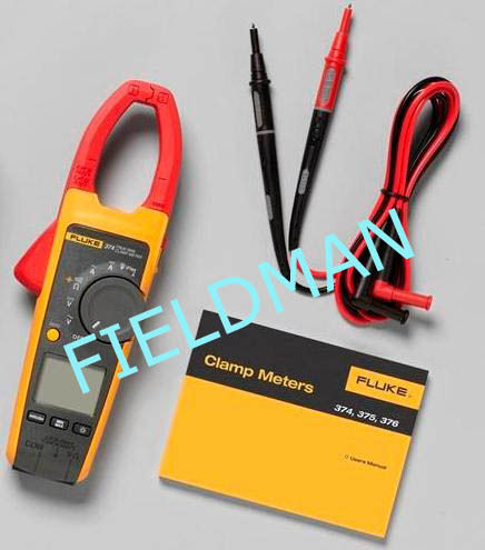 Plastic Fluke 374 True-rms Ac/dc Clamp Meter