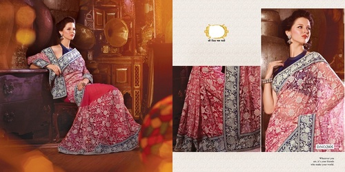 Heavy Embroidered Saree