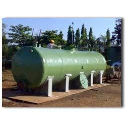 Frp Horizontal Dishend Tank Size: 2000Mm*4500Mm - 6000Mm*6800Mm